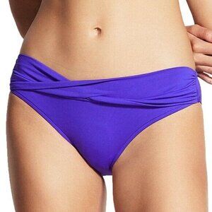 🌻NEW (with tags!) Seafolly Blue Banded Hipster Bottoms US Size 4 - (Size 8 AUS)